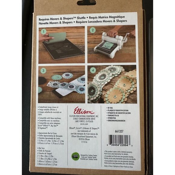 Sizzix Movers & Shapers Lindsey Serata Fringe Necklace Die Set - Picture 6 of 10